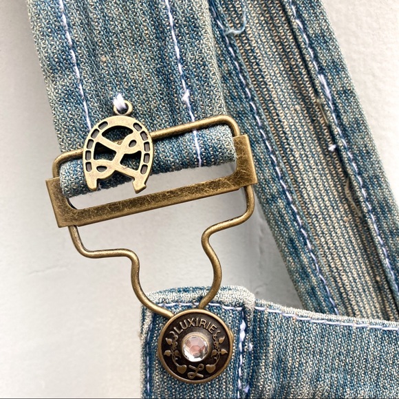 Luxirie by LRG adorable overalls - Picture 6 of 9